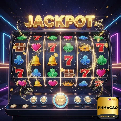 Excited player enjoying thrilling slots on mobile